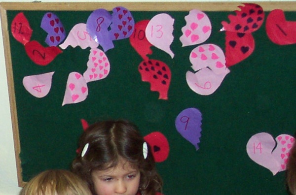 preschool valentines day bulletin boards