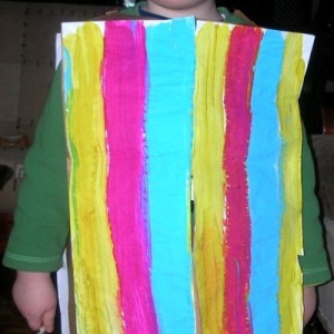 Joseph and His Coat of Many Colors Arts and Crafts
