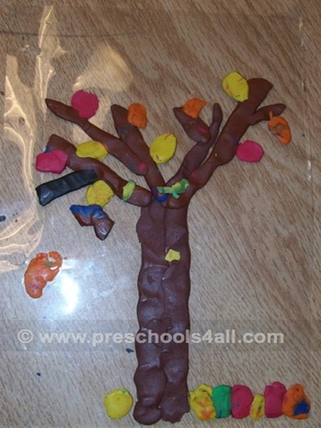 Plasticine Tree