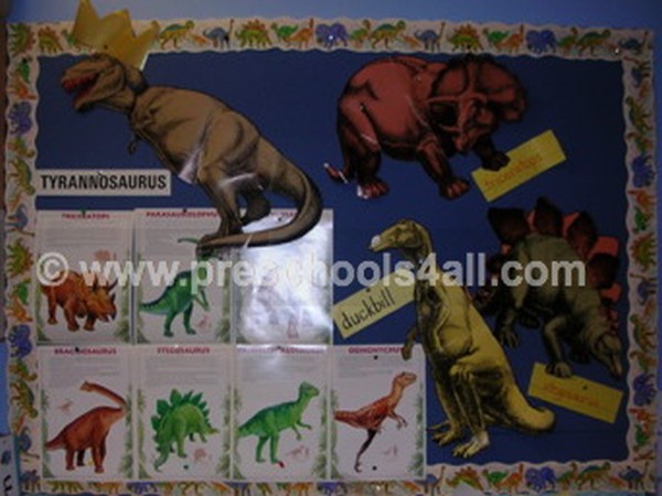 Dinosaur Bulletin Board