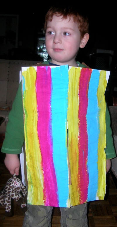 Joseph and His Coat of Many Colors Art